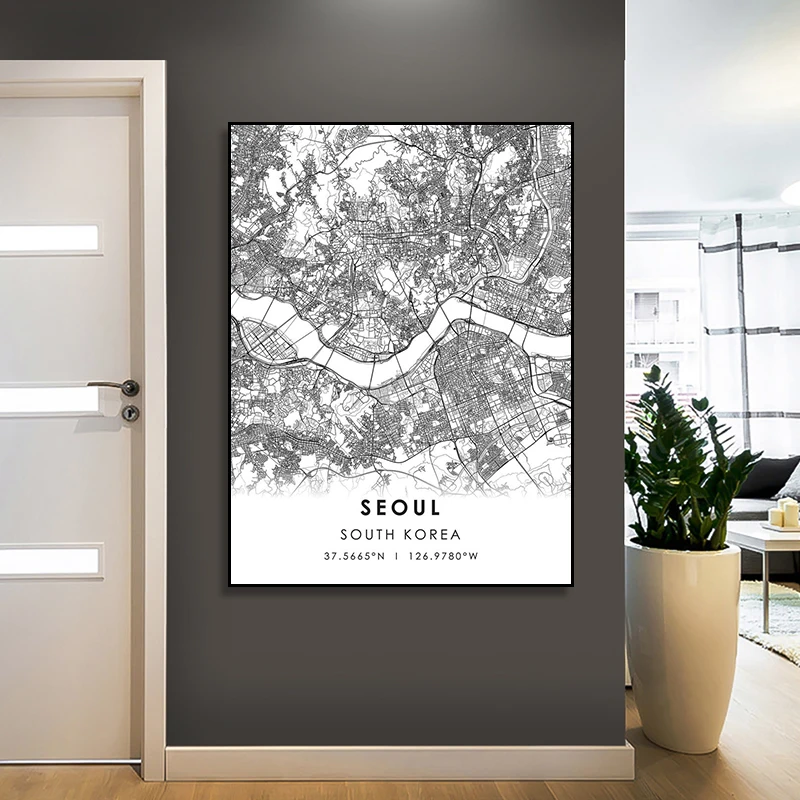 Seoul map print poster canvas | Seoul city map print poster canvas
Seoul map print poster canvas | Seoul city map print poster canvas