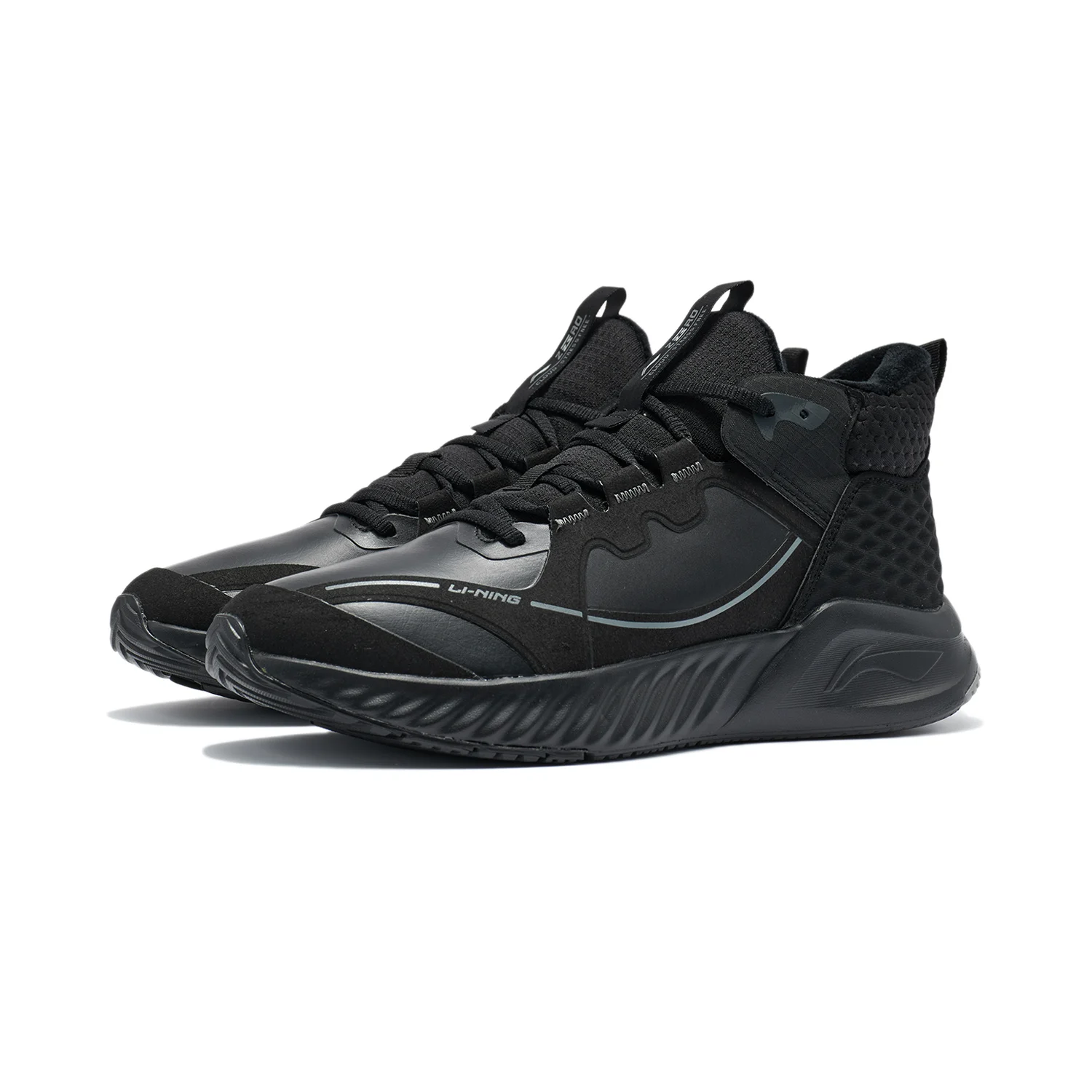 Стильная повседневная мужская обувь Li-Ning ZERO WNTR Зимняя Теплая Флисовая спортивная