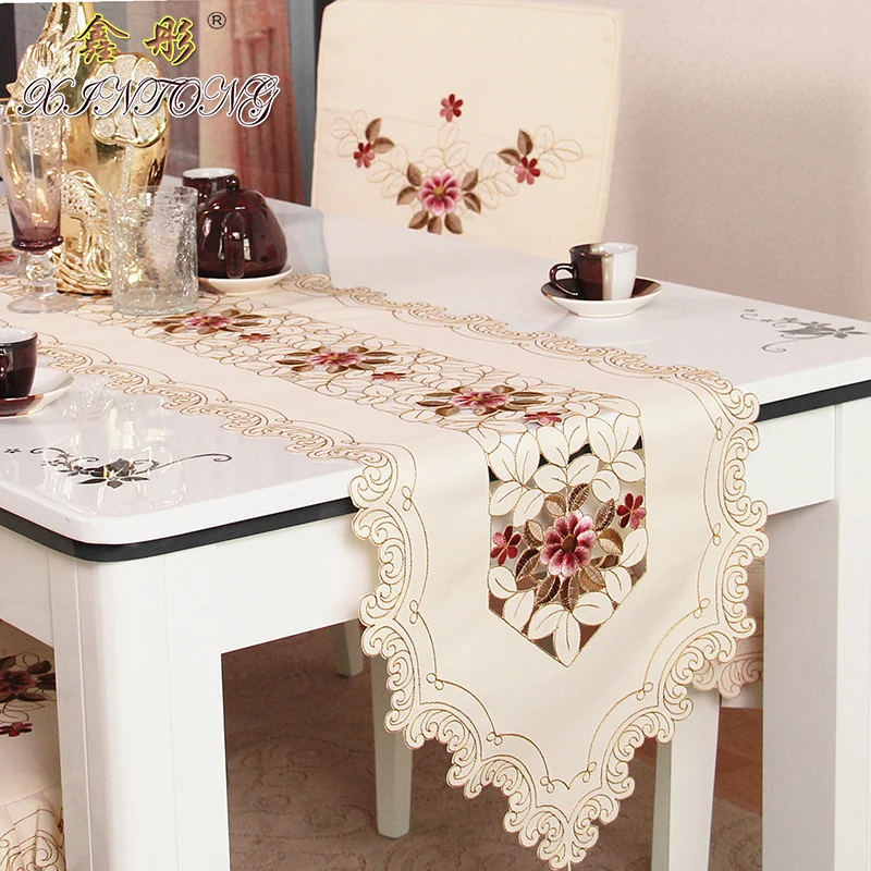 Europe embroidered table runner flag table cover cup mat 218 red rose flower TV cabinet cloth wedding home textile 
Europe embroidered table runner flag table cover cup mat 218 red rose flower TV cabinet cloth wedding home textile