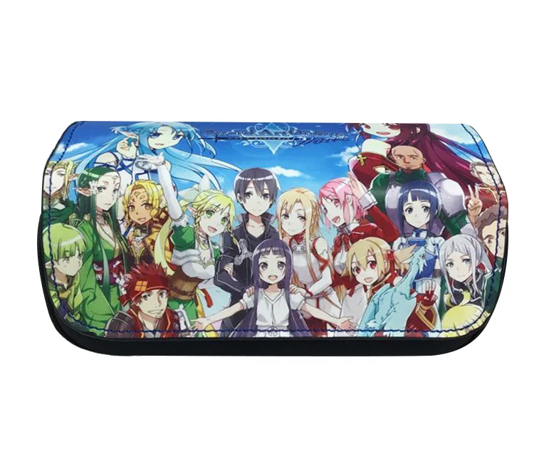 IVYYE Sword Art Online Fashion Cosmetics Bags School Pencil Case Storage Pen Bag Large-capacity Stationery Unisex Gifts
IVYYE Sword Art Online Fashion Cosmetics Bags School Pencil Case Storage Pen Bag Large-capacity Stationery Unisex Gifts