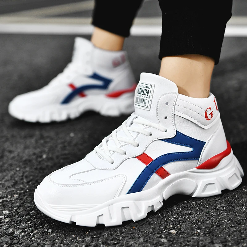 Men's Sports Shoes New Comfortable Hard-Wearing Men Sneakers High Quality Outdoor Running Shoes Zapatos Hombre High Top Men Shoe 
Men's Sports Shoes New Comfortable Hard-Wearing Men Sneakers High Quality Outdoor Running Shoes Zapatos Hombre High Top Men Shoe