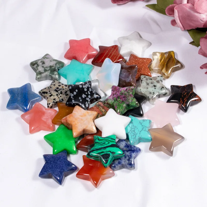 Natural Crystal Non-Porous 30mm Star Opal Rose Quartz Tiger's Eye Stone Agate Reiki Healing Decoration
Natural Crystal Non-Porous 30mm Star Opal Rose Quartz Tiger's Eye Stone Agate Reiki Healing Decoration