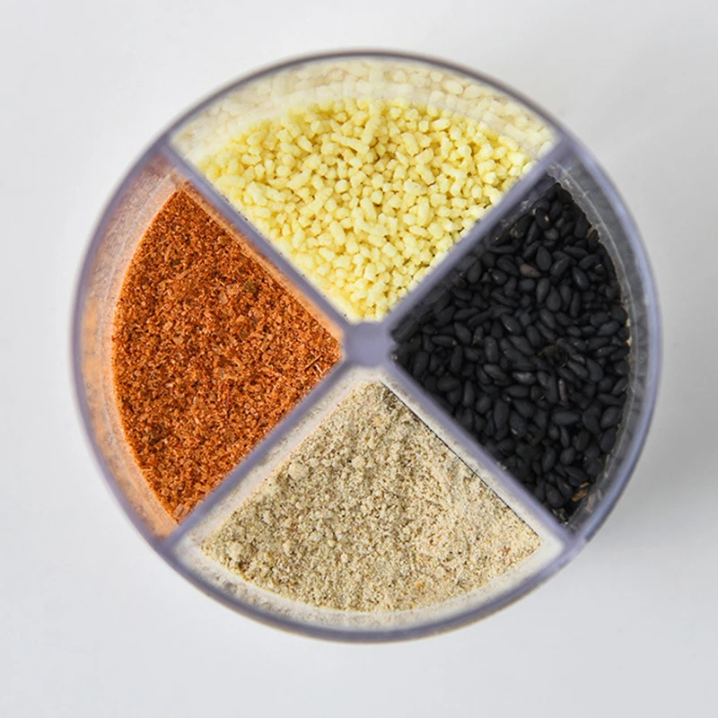 Seasoning Box Kitchen Supplies Sugar Salt Pepper Bottle Cumin Powder Container Multi Compartments Spice Storage Jars Tools
Seasoning Box Kitchen Supplies Sugar Salt Pepper Bottle Cumin Powder Container Multi Compartments Spice Storage Jars Tools