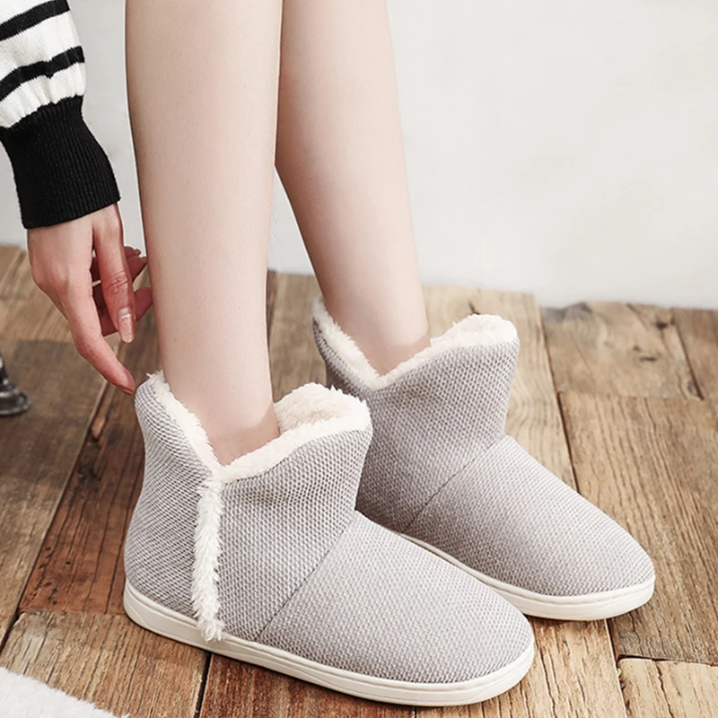 Women Winter Warm Ankle Boots Slippers Indoor Plush Slipper Short Bootie Cozy Home Shoes Comfotable Soft Female Concise Shoes
Women Winter Warm Ankle Boots Slippers Indoor Plush Slipper Short Bootie Cozy Home Shoes Comfotable Soft Female Concise Shoes