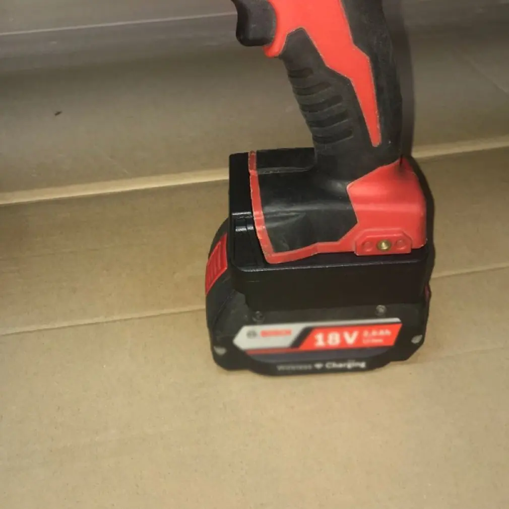 Battery Adapter High Performance Plastic Great Reliability Lithium Power Tool Portable Lithium Battery Adapter