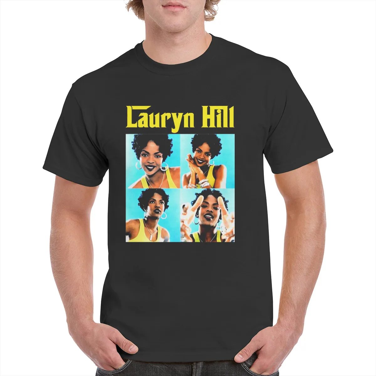 100% Cotton Lauryn Hills Fugees Classic R&B Rap Tops t shirt Colorful Retro T-Shirt Unisex 90'S Graphics T-Shirt Female/Man
100% Cotton Lauryn Hills Fugees Classic R&B Rap Tops t shirt Colorful Retro T-Shirt Unisex 90'S Graphics T-Shirt Female/Man