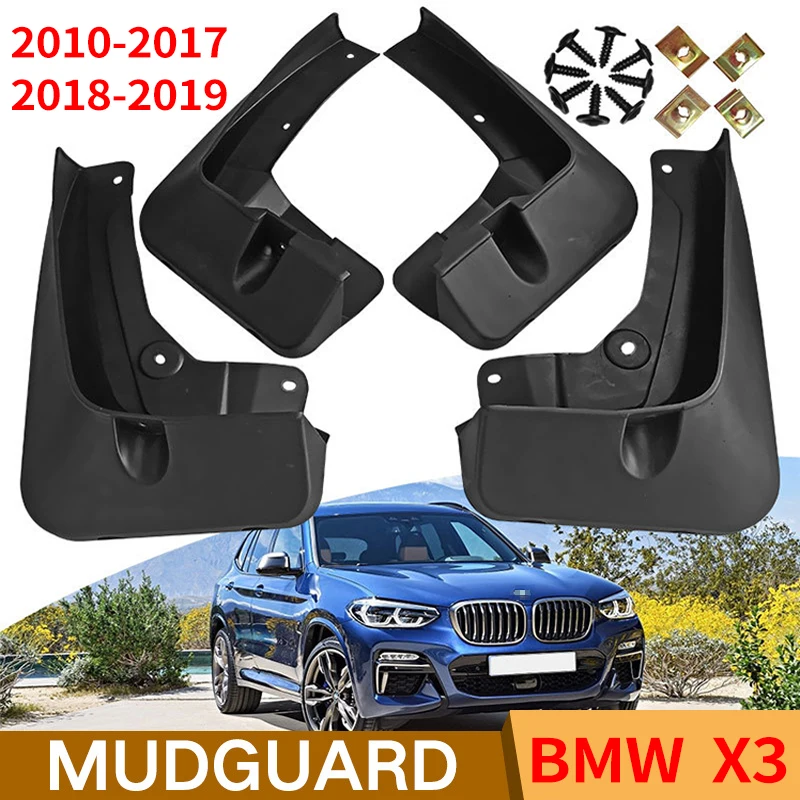 For BMW X3 2010-2019 Set Molded Mud Flaps Mudflaps Splash Guards Front Rear Mud Flap Mudguards Fender Car Accessories
For BMW X3 2010-2019 Set Molded Mud Flaps Mudflaps Splash Guards Front Rear Mud Flap Mudguards Fender Car Accessories