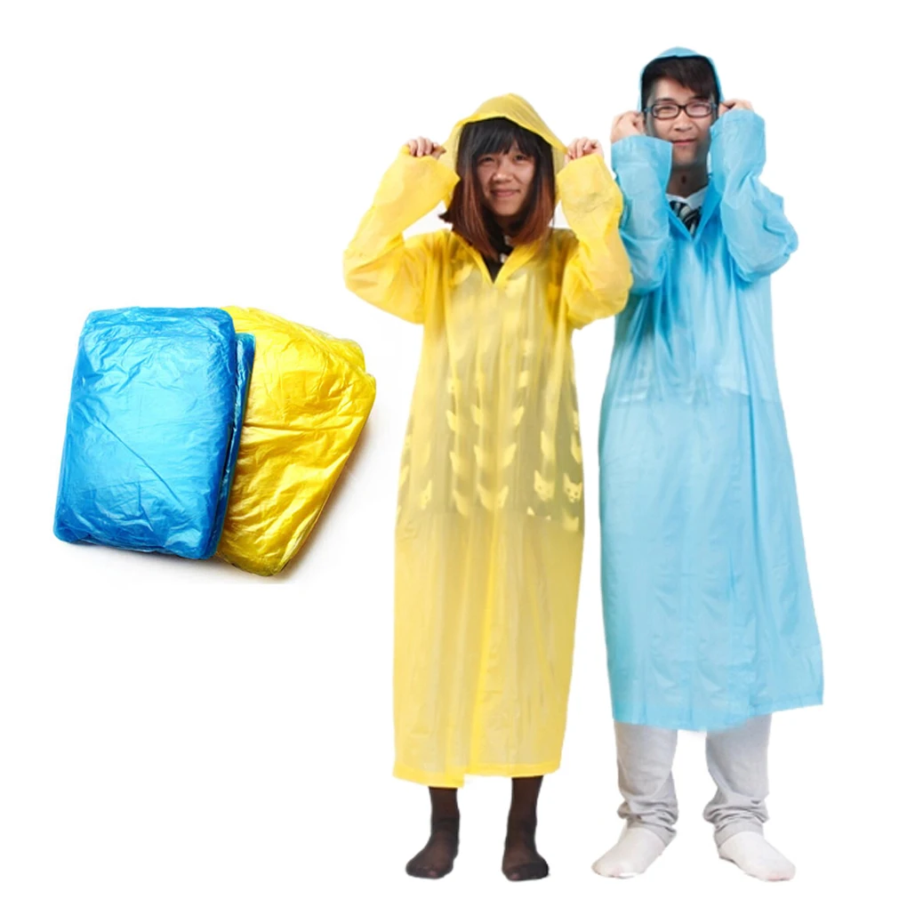1pcs Solid Adult Rain Covers Rainwear One-Time Emergency Waterproof Cloth Raincoat Rain Covers For Women Men
1pcs Solid Adult Rain Covers Rainwear One-Time Emergency Waterproof Cloth Raincoat Rain Covers For Women Men