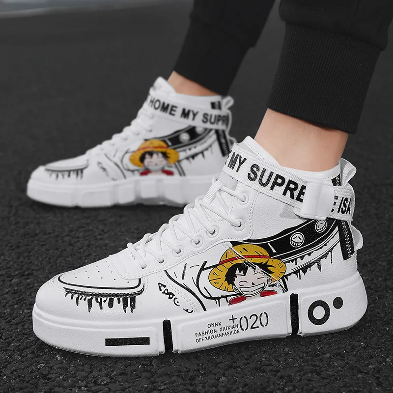 2021 Spring and Autumn The New One Piece Children's Trendy Sneakers 6-16y Old Boys and Girls Casual Shoes Luffy Platform Shoes
2021 Spring and Autumn The New One Piece Children's Trendy Sneakers 6-16y Old Boys and Girls Casual Shoes Luffy Platform Shoes