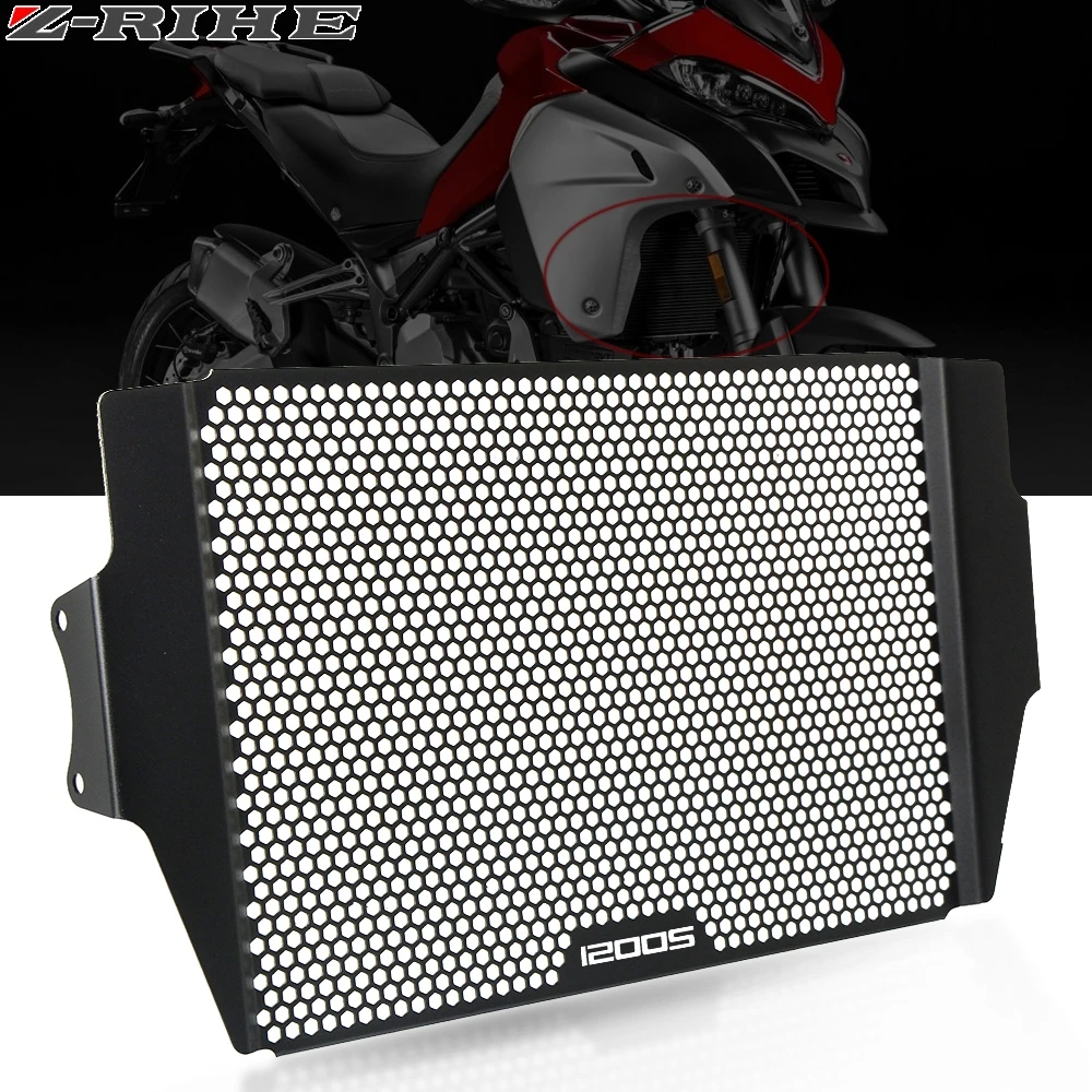 

Radiator protective cover Guards Radiator Grille Cover Protecter For Ducati Multistrada 1200 S Granturismo/ Pikes Peak 2012-2014