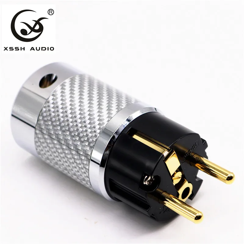 XSSH аудио Hi-end HIFI углеродное волокно позолоченный Чистая медь переменного тока Электрический штекер гнездовой разъем 2 контакта штепсельная ...
XSSH аудио Hi-end HIFI углеродное волокно позолоченный Чистая медь переменного тока Электрический штекер гнездовой разъем 2 контакта штепсельная ...