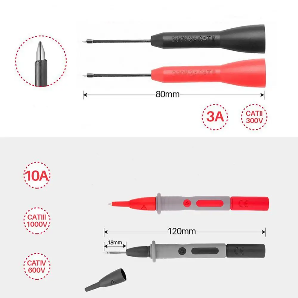 Electronic Multimeter Leads for Fluke Test Probe Multimeter Test Leads Multifunctional Combined Test Bar
Electronic Multimeter Leads for Fluke Test Probe Multimeter Test Leads Multifunctional Combined Test Bar