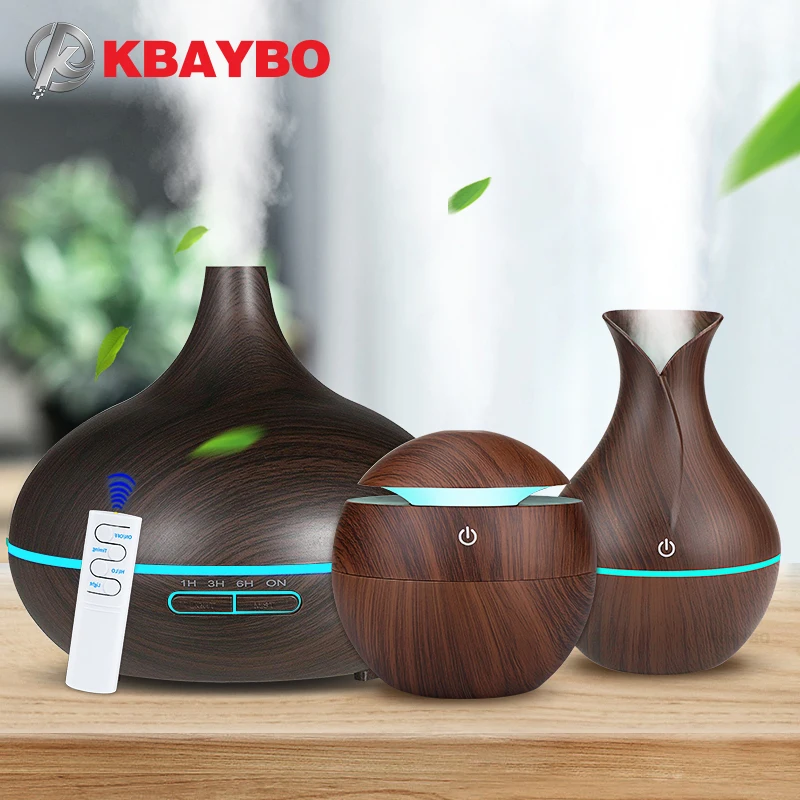 KBAYBO aromatherapy air humidifier wood Aroma Essential Oil Diffuser Ultrasonic Humidifier Mist maker LED Night light For home
KBAYBO aromatherapy air humidifier wood Aroma Essential Oil Diffuser Ultrasonic Humidifier Mist maker LED Night light For home
