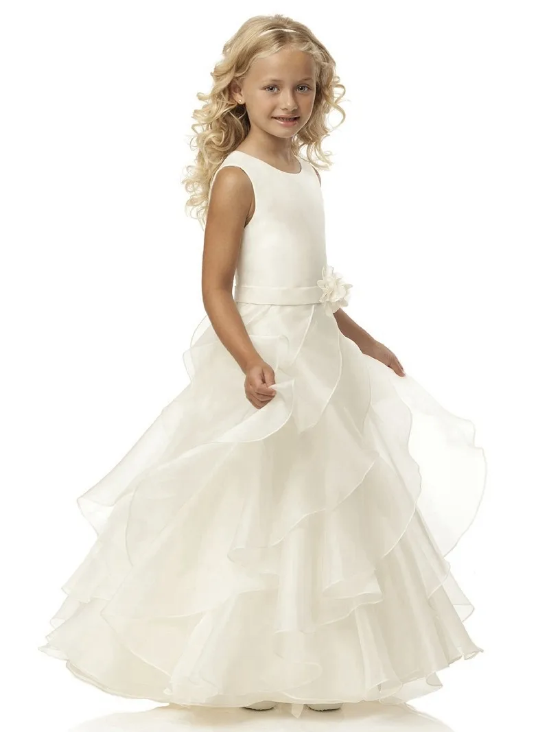 New Flower Girl Dresses White/Ivory Real Party Pageant Communion Dress Little Girls Kids/Children Dress for Wedding
New Flower Girl Dresses White/Ivory Real Party Pageant Communion Dress Little Girls Kids/Children Dress for Wedding