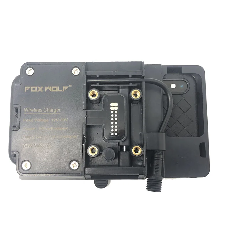 Motorcycle universal mobile phone holder/wireless charging stand/for BMW R1250GS ADV R1200GS Honda/Suzuki/navigation base clip
Motorcycle universal mobile phone holder/wireless charging stand/for BMW R1250GS ADV R1200GS Honda/Suzuki/navigation base clip
