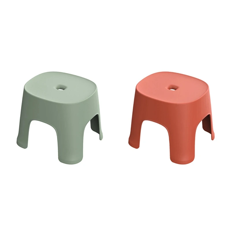 2Pcs Small Bench Anti-Skid Coffee Table Plastic Simple Stool Adult Thickening Children'S Stool - Red & Green
2Pcs Small Bench Anti-Skid Coffee Table Plastic Simple Stool Adult Thickening Children'S Stool - Red & Green