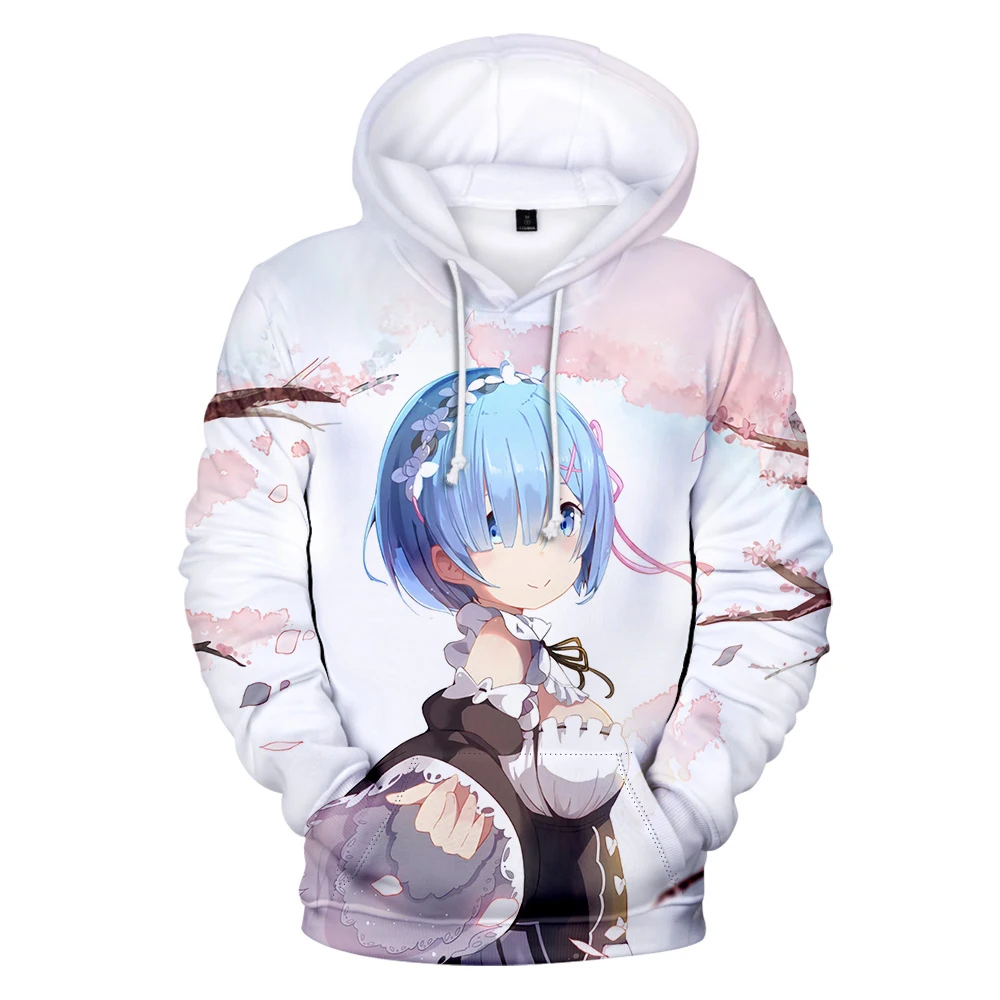 Re:Life in a different world from zero RE0 Subaru Emilia Rem 3D Fall Winer Suit Hoodies Sportswear Kawaii Women/Men The hooded
Re:Life in a different world from zero RE0 Subaru Emilia Rem 3D Fall Winer Suit Hoodies Sportswear Kawaii Women/Men The hooded