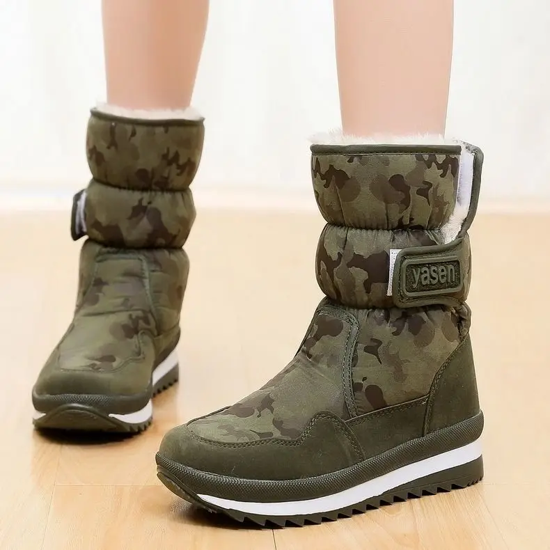 3D Printing Women Mid-Calf Boots Fashion Waterproof Snow Boots for Winter Shoes Women Casual Lightweight Ankle Botas Mujer
3D Printing Women Mid-Calf Boots Fashion Waterproof Snow Boots for Winter Shoes Women Casual Lightweight Ankle Botas Mujer