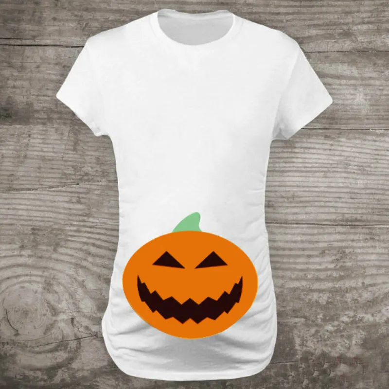 Funny Maternity Tee Shirt For Pregnant Women Clothing 3XL Tops Halloween Pumpkin Pregnancy Clothes T Horror Hallween Party Gifts
Funny Maternity Tee Shirt For Pregnant Women Clothing 3XL Tops Halloween Pumpkin Pregnancy Clothes T Horror Hallween Party Gifts