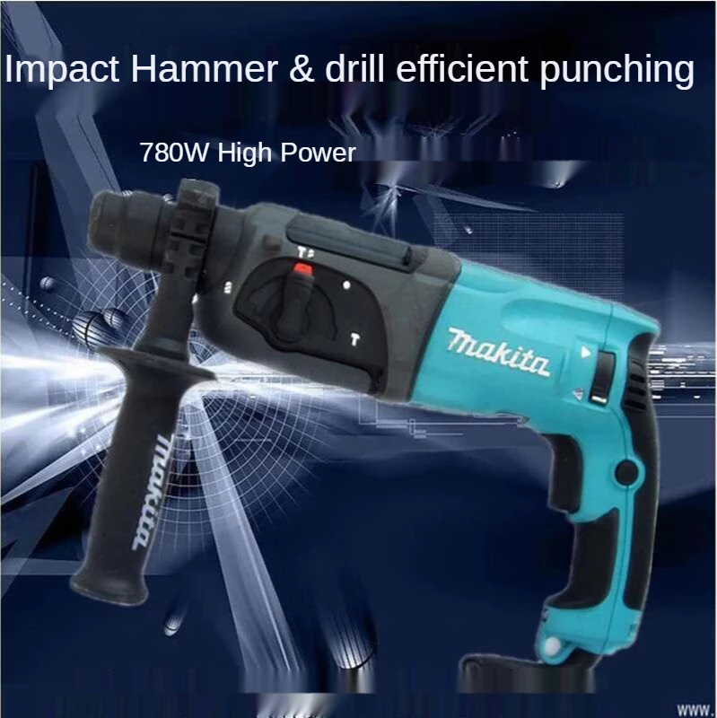 Three-use lightweight electric hammer, multi-function hammer drill, three-function electric drill, three-function electric pick
Three-use lightweight electric hammer, multi-function hammer drill, three-function electric drill, three-function electric pick
