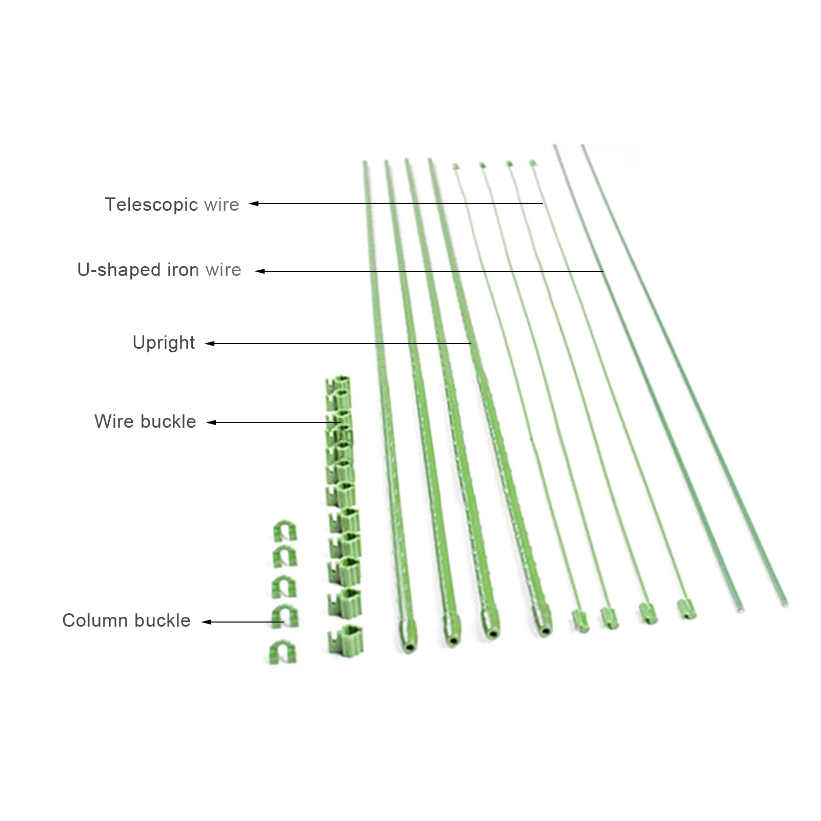 Creative Vine Climbing Rack U-shaped Adjustable Flower Decorative Gardening Tools Vegetables Plant Trellis Plant Support Frame
Creative Vine Climbing Rack U-shaped Adjustable Flower Decorative Gardening Tools Vegetables Plant Trellis Plant Support Frame