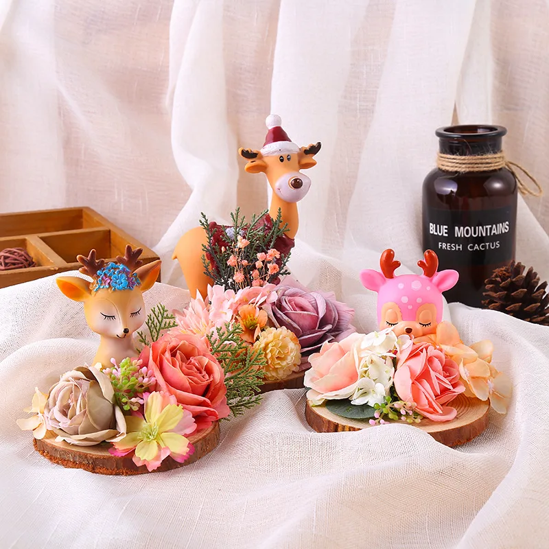 Christmas Craft Decoration Valentine's Day Immortal Flower Rose and Deer Have Your Home Car Indoor and Outdoor Hotel Party DIY
Christmas Craft Decoration Valentine's Day Immortal Flower Rose and Deer Have Your Home Car Indoor and Outdoor Hotel Party DIY