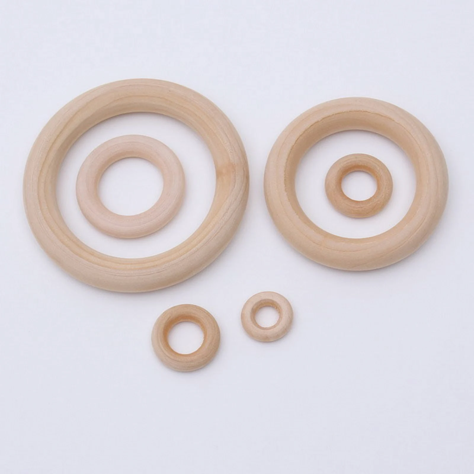 100PCs Hot Natural Color Round Wooden Jump Rings DIY Jewelry Toy Accessories Wood Closed Soldered Circle Findings Size 1.5-7cm
100PCs Hot Natural Color Round Wooden Jump Rings DIY Jewelry Toy Accessories Wood Closed Soldered Circle Findings Size 1.5-7cm