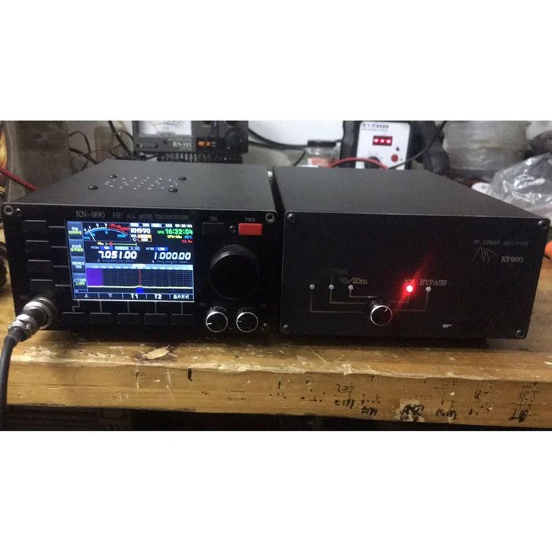 Lusya KP990 100W Power Audio Amplifier Short Wave Power Amplifier For KN-850 KN-990 FT-817 FT-818 KX3 Ham Radio TransceiverT1454 
Lusya KP990 100W Power Audio Amplifier Short Wave Power Amplifier For KN-850 KN-990 FT-817 FT-818 KX3 Ham Radio TransceiverT1454