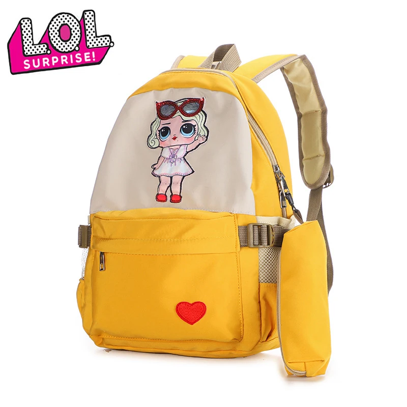 2021 New LOL Surprise Doll Fashion Backpack Oxford Printing Waterproof Cartoon High Capacity Knapsack Mochila Women Travel Bag
2021 New LOL Surprise Doll Fashion Backpack Oxford Printing Waterproof Cartoon High Capacity Knapsack Mochila Women Travel Bag