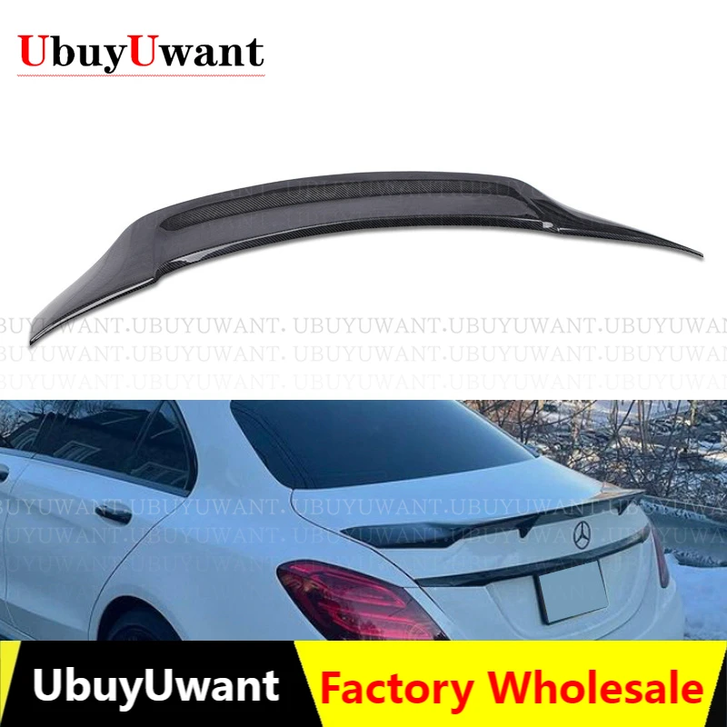 UBUYUWANT для Mercedes Benz W205 2014-2020 в стильный высококачественный задний спойлер из углеродного волокна для багажника автомобиля
UBUYUWANT для Mercedes Benz W205 2014-2020 в стильный высококачественный задний спойлер из углеродного волокна для багажника автомобиля
