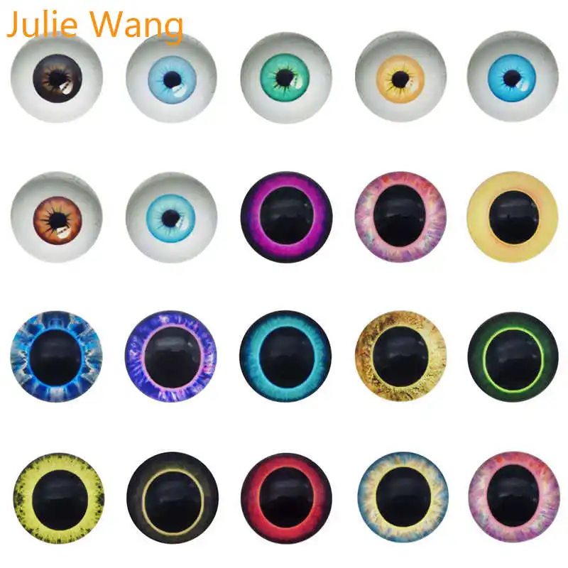 Julie Wang 6-30mm In Pairs Dragon Eyes Cabochons Flatback Round Pupil Glass Human Doll Eyes Round Jewelry Making Accessory
Julie Wang 6-30mm In Pairs Dragon Eyes Cabochons Flatback Round Pupil Glass Human Doll Eyes Round Jewelry Making Accessory