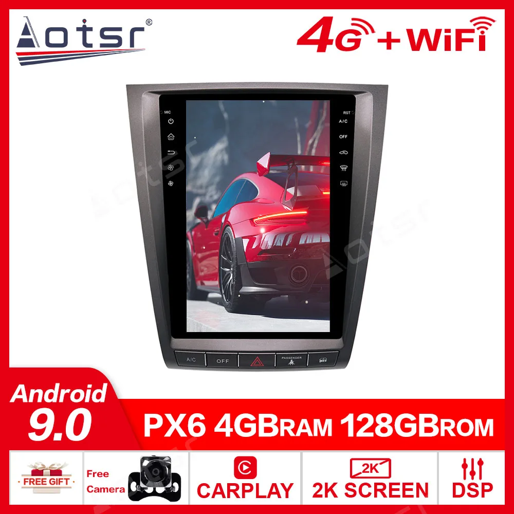 Android 9.0 128G PX6 Tesla Styel For Lexus GS 3 300 350 400 430 450H 460 2004+ Radio Stereo Car Multimedia Player GPS Navigation
Android 9.0 128G PX6 Tesla Styel For Lexus GS 3 300 350 400 430 450H 460 2004+ Radio Stereo Car Multimedia Player GPS Navigation