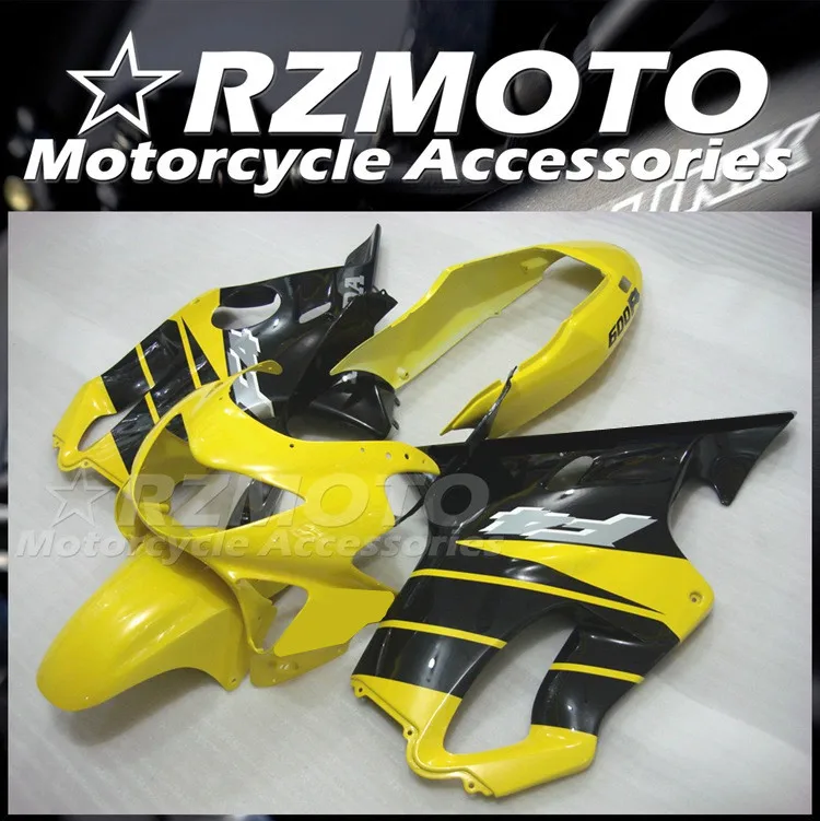 Injection Mold New ABS Motorcycle Whole Fairings Kit Fit for HONDA CBR600 F4 1999 2000 99 00 FS Bodywork set Black yellow
Injection Mold New ABS Motorcycle Whole Fairings Kit Fit for HONDA CBR600 F4 1999 2000 99 00 FS Bodywork set Black yellow