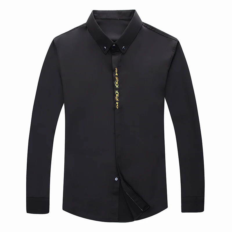 New Design Man Embroidery Dresses Causal Male Office Shirts Long Sleeve Slim Leisure Floral Clothes Free Shipping
New Design Man Embroidery Dresses Causal Male Office Shirts Long Sleeve Slim Leisure Floral Clothes Free Shipping