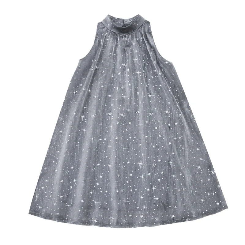 New Girls Summer Princess Dresses 3-15 Years Old Children's Clothing Korean Bling Bling Solid Sleeveless Vest Dress for Girl
New Girls Summer Princess Dresses 3-15 Years Old Children's Clothing Korean Bling Bling Solid Sleeveless Vest Dress for Girl