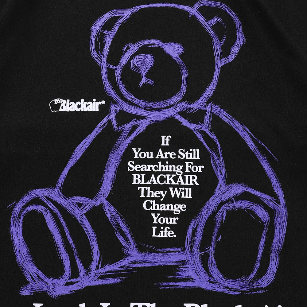 Aolamegs T-shirt Men Letter Bear Print Casual Tops Tees Summer Baggy Retro High Street Fashion All-match Black Streetwear Couple
Aolamegs T-shirt Men Letter Bear Print Casual Tops Tees Summer Baggy Retro High Street Fashion All-match Black Streetwear Couple