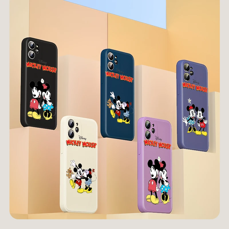 Love Mickey Minnie Couple For Apple IPhone 13 12 Mini 11 Pro XS MAX XR X 8 7 6S SE Plus Liquid Silicone Soft Cover Phone Case
Love Mickey Minnie Couple For Apple IPhone 13 12 Mini 11 Pro XS MAX XR X 8 7 6S SE Plus Liquid Silicone Soft Cover Phone Case