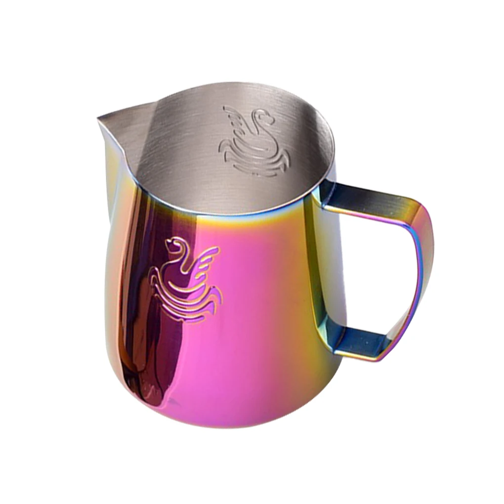 400ml/600ml Coffee Frothing Pitcher Cup Frother Jug Coffee Latte Art Accessory 304 Stainless Steel Coffee Latte Mould Pitcher
400ml/600ml Coffee Frothing Pitcher Cup Frother Jug Coffee Latte Art Accessory 304 Stainless Steel Coffee Latte Mould Pitcher