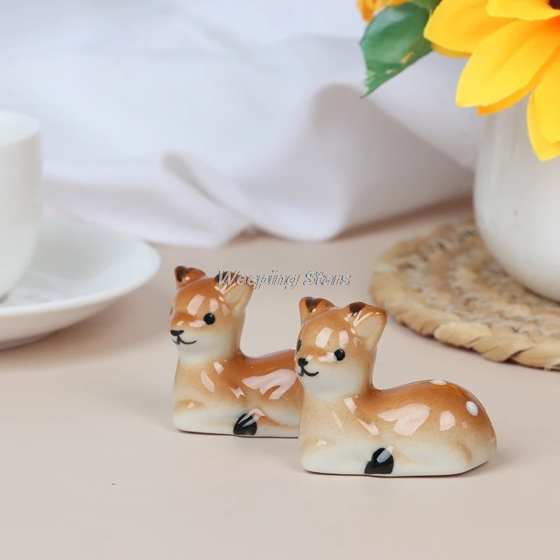 Cute Sika deer Ceramic Chopsticks for Daily Use Chopstick Rack Chopstick Holder Penholder Ceramic Handicraft Ornaments
Cute Sika deer Ceramic Chopsticks for Daily Use Chopstick Rack Chopstick Holder Penholder Ceramic Handicraft Ornaments