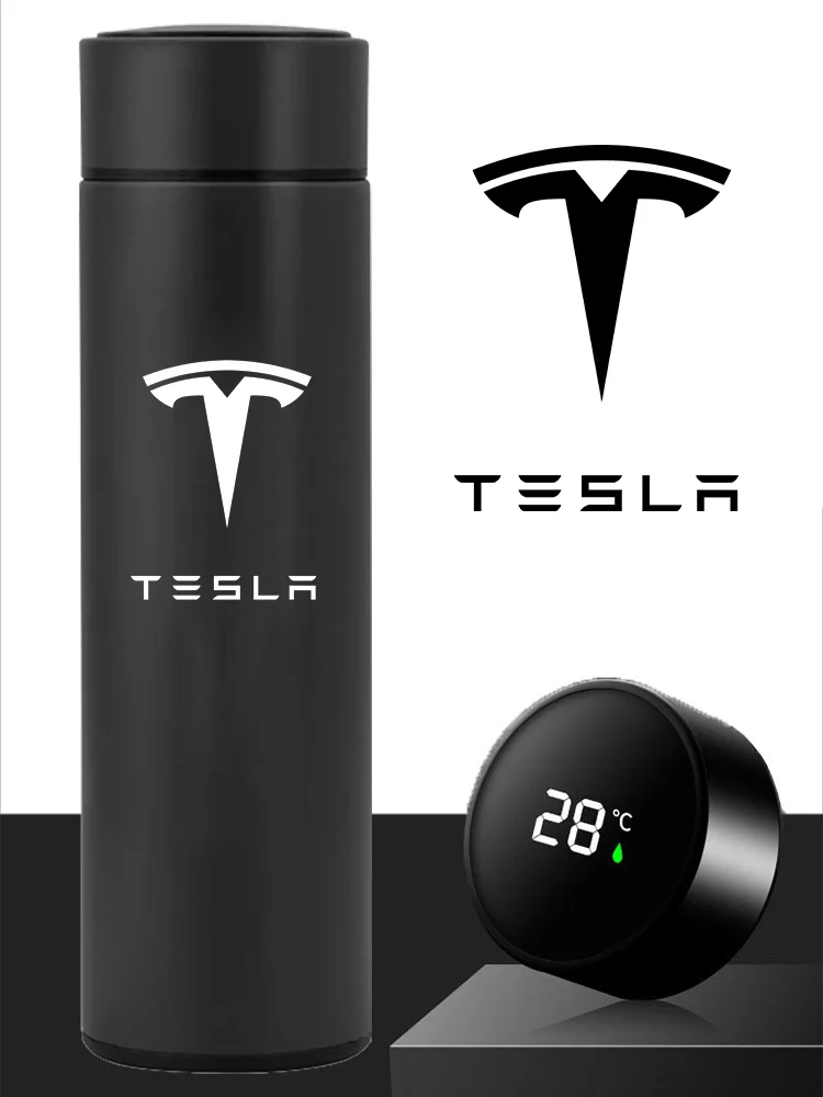 500ML Intelligent Stainless Steel Thermos Bottle For Tesla Model 3 X SY Temperature Display Vacuum Flasks Vehicle Insulation Cup
500ML Intelligent Stainless Steel Thermos Bottle For Tesla Model 3 X SY Temperature Display Vacuum Flasks Vehicle Insulation Cup