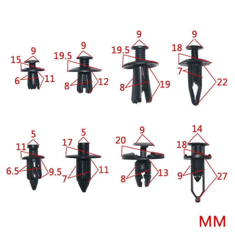190Pcs Plastic Auto Fastener Plastic Fastener Rivet Car Push Pin Rivet Trim Clips Kit Automotive interior Supplies Rivet
190Pcs Plastic Auto Fastener Plastic Fastener Rivet Car Push Pin Rivet Trim Clips Kit Automotive interior Supplies Rivet