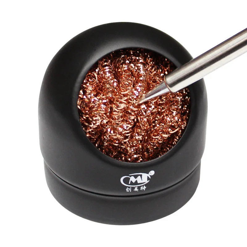 Soldering Iron wire with Electric Soldering Iron Stand Holder Welding Soldering Solder Iron Tip Cleaner Cleaning Steel Ball
Soldering Iron wire with Electric Soldering Iron Stand Holder Welding Soldering Solder Iron Tip Cleaner Cleaning Steel Ball