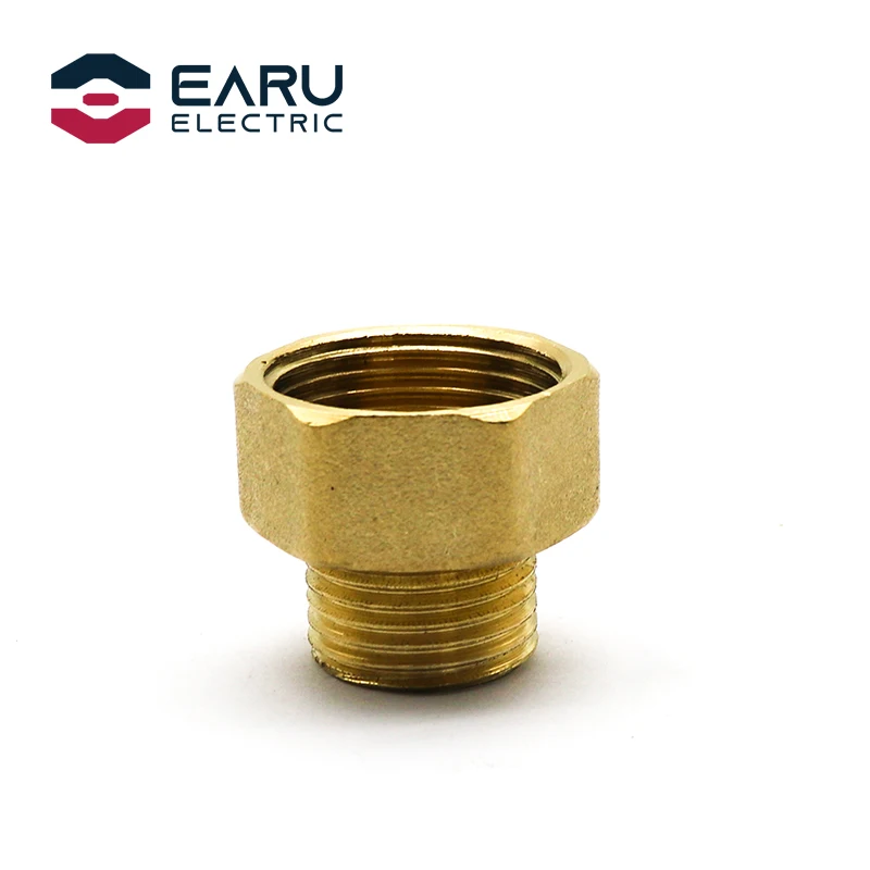 1/8" 1/4" 3/8" 1/2" Male to Female Thread Brass Pipe Connectors Brass Coupler Adapter Threaded Fitting
1/8" 1/4" 3/8" 1/2" Male to Female Thread Brass Pipe Connectors Brass Coupler Adapter Threaded Fitting
