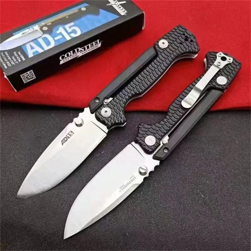 New Cold Steel AD15 Tactical Folding Knife (Glass Fiber Handle) S35vn Sharp Blade Camping Survival Outdoor Tools Gift For Men
New Cold Steel AD15 Tactical Folding Knife (Glass Fiber Handle) S35vn Sharp Blade Camping Survival Outdoor Tools Gift For Men