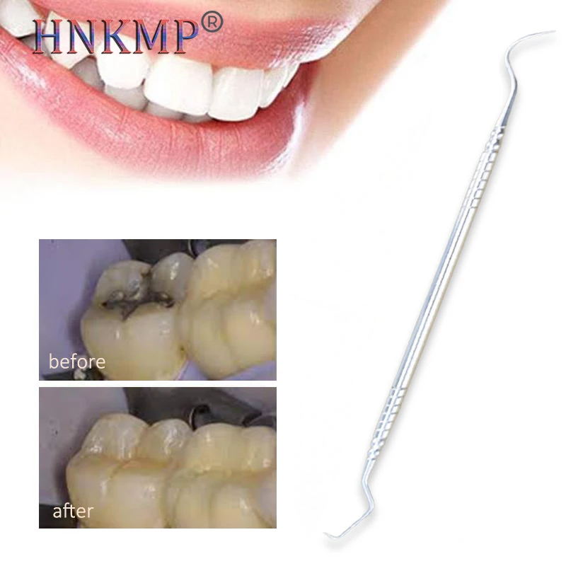 HNKMP 1pcs Double Ends Dentist Teeth Clean Pick Dental Tool Products Hygiene Explorer Probe Hook Stainless Steel
HNKMP 1pcs Double Ends Dentist Teeth Clean Pick Dental Tool Products Hygiene Explorer Probe Hook Stainless Steel