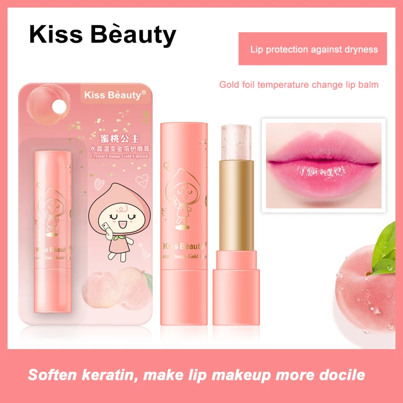 1PC Color Changing Lip Balm Crystal Temperature Change Gold Foil Lip Balm Moisturizing Anti-drying Lipstick Makeup Tools TSLM1
1PC Color Changing Lip Balm Crystal Temperature Change Gold Foil Lip Balm Moisturizing Anti-drying Lipstick Makeup Tools TSLM1