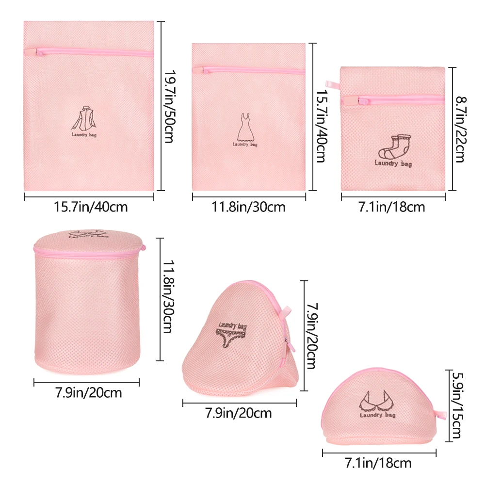 6pcs/set Beige Mesh Laundry Bag Clothes Storage Dirty Clothes Underwear Bra Socks Lingerie Wash Bag for Washing Machine
6pcs/set Beige Mesh Laundry Bag Clothes Storage Dirty Clothes Underwear Bra Socks Lingerie Wash Bag for Washing Machine