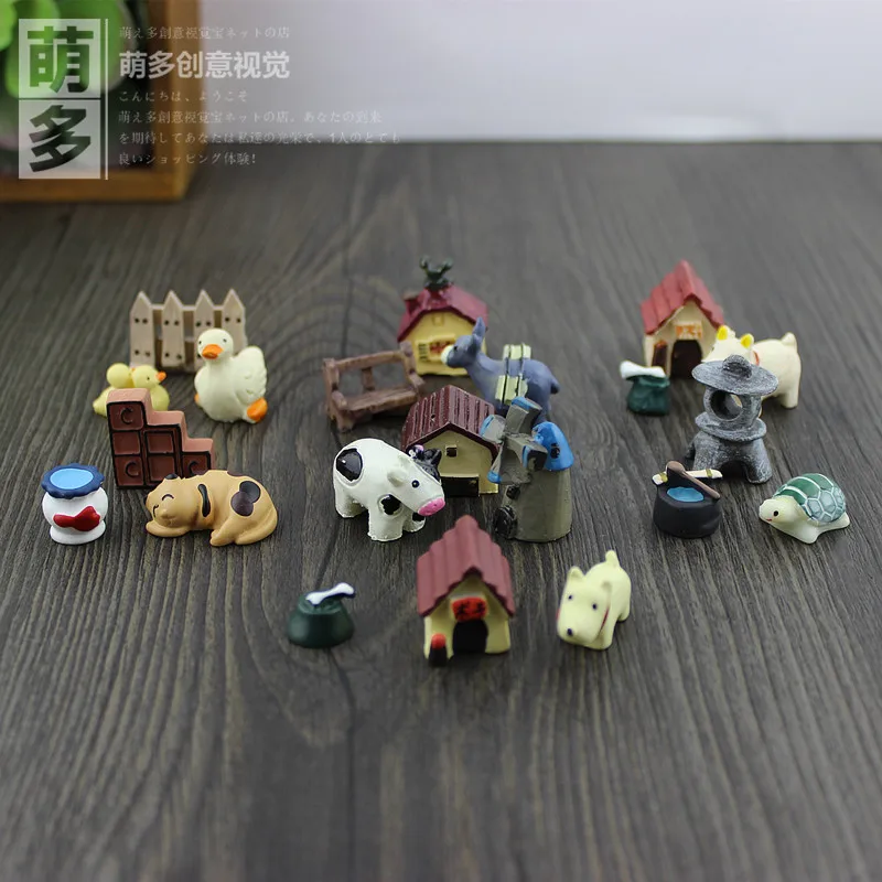 Miniature Landscape Material Animal Models Hedgehog Dog Cat Frog Donkey Moss Bonsai Ornaments Figurine Kids Doll Toys Home Decor
Miniature Landscape Material Animal Models Hedgehog Dog Cat Frog Donkey Moss Bonsai Ornaments Figurine Kids Doll Toys Home Decor