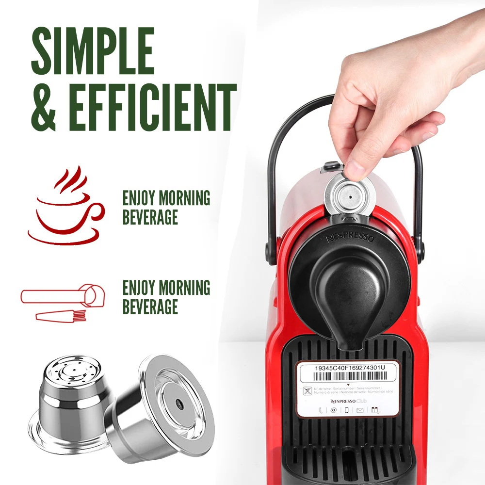 Stianless Steel Coffee Capsule For Nespresso Reusable Filter Espresso Vertuoline Machine Refilable Maker Filter For Cafeteira
Stianless Steel Coffee Capsule For Nespresso Reusable Filter Espresso Vertuoline Machine Refilable Maker Filter For Cafeteira