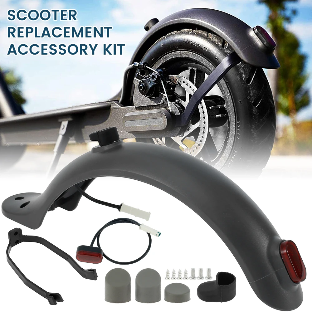 Used For Xiaomi Electric Scooter Rear Fender Accessories Silicone Cap Tail Light Bracket Set With Waterproof Rear Brake Light
Used For Xiaomi Electric Scooter Rear Fender Accessories Silicone Cap Tail Light Bracket Set With Waterproof Rear Brake Light